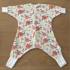 Sleeping Baby Flying Squirrel Fleece Sleep Sack Pajama Small 12-24 months